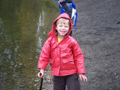 david at the lake