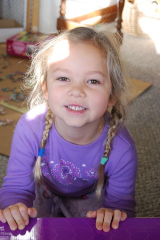 Purple in Pigtails