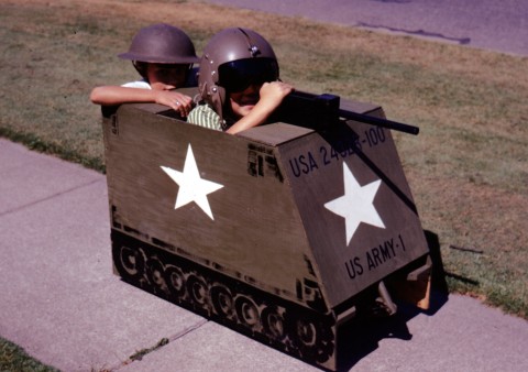 Mark and his Armored Personnel Carrier