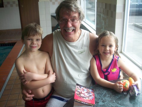 david, grandad and sarah