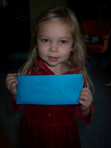 sarah's letter sarah's letter