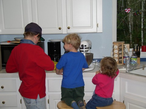 joshua, david and sarah baking